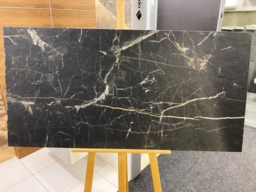 płytka gres 60x120 cerrad Marquine Nero Lux