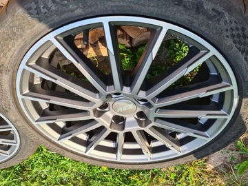 KOLA AUDI A4 B9 MERCEDES R18 5X112 8J 245/40 ET40 RÁFKY PNEUMATIKY CONTINENTAL