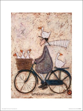 Sam Toft GoosieGoosie Taxi - plakat premium