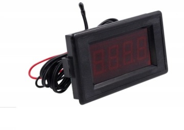 TERMOMETR TABLICOWY Z ALARMEM - NIEBIESKI