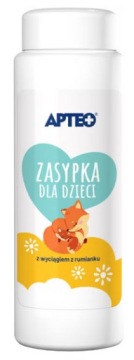 Apteo Присипка для дітей з підйомником з ромашки 100 г