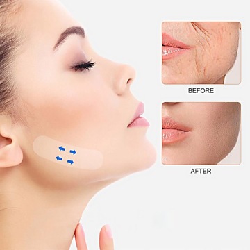 КОРРЕКЦИОННЫЕ ПАТЧИ ПОДТЯГИВАЮЩИЕ КОЖУ ЛИФТИНГ ЛИЦА 180 ШТ ФЕЙСЛИФТИНГ
