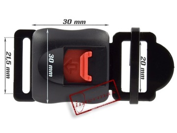 ПРЯЖКА ДЛЯ ШЛЕМА – МЕТАЛЛ AWINA