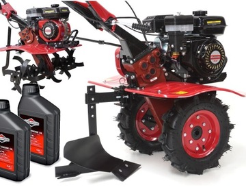 HORTMASZ HGS 900 БЕНЗИНОВАЯ ПУШКА + ПЛУГ