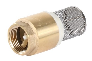 ВСАСЫВАЮЩИЙ ШЛАНГ ДЛЯ НАСОСОВ И ГИДРОФОРА 7м С КЛАПАНОМ 1 ДЮЙМ - ЛАТУННЫЕ КЛАПАНЫ