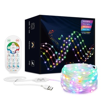 RGB ŚWIATŁO APP 5V INTELIGENTNE OŚWIETLENIE LEDOWE