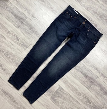 52 ## HUGO BOSS ## MĘSKIE SPODNIE JEANSY 38/32