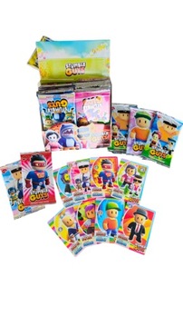 КОЛЛЕКЦИОННЫЕ КАРТОЧКИ STUMBLE GUYS БОЛЬШОЙ НАБОР 288 штук 36 ПАКЕТОВ
