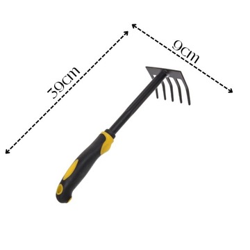 НАБОР САДОВЫХ ИНСТРУМЕНТОВ, ИЗ 4 ПРЕДМЕТОВ. ЛОПАТА МОТЫВА КОГТИ ДЛЯ САДА