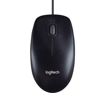 Mysz przewodowa Logitech M90 Czarna 1000 dpi Biurowa