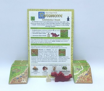 КАРКАССОН НАСТОЛЬНАЯ ИГРА + АББИТ И РЕКА PLW БАРД