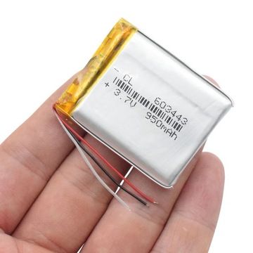 Аккумулятор Li-Poly аккумулятор 950 мАч 3,7 В 3 провода