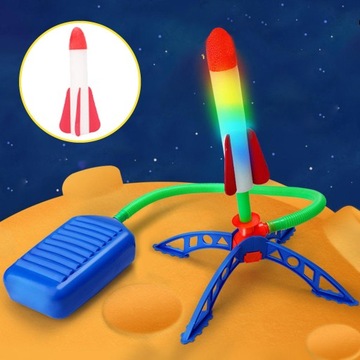 Stomp Rockets Веселая игрушка на открытом воздухе Игра в обучающую игру в образовательном стиле B