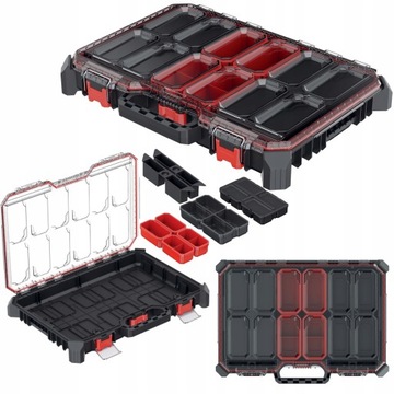 KISTENBERG MSX 25 ORGANIZER NARZĘDZIOWY Z PRZEGRODAMI NISKI 543x390x77mm