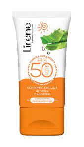 Lirene ochronna emulsja do twarzy spf 50 50 ml