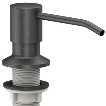 DOZOWNIK z pompką do MYDŁA / PŁYNU do zlewu CZARNY