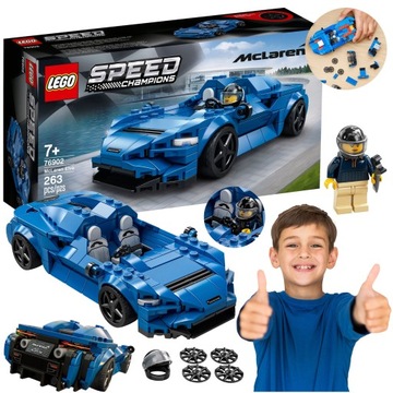 LEGO SPEED CHAMPIONS MCLAREN ELVA 76902 WYŚCIGÓWKA AUTO WYŚCIGOWE