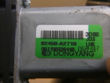 PRO CEED II MOTOREK OKNO LEVÝ PŘEDNÍ 82450-A2710