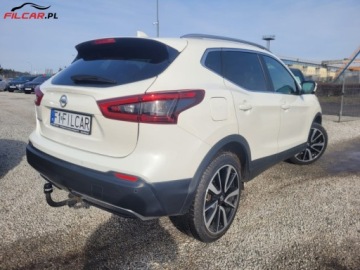 Nissan Qashqai II Crossover Facelifting 1.3 DIG-T  160KM 2019 Nissan Qashqai GWARANCJA Bezwypadkowy AUTOMAT 1-Wlasc. Oryg. przebieg Zami, zdjęcie 2