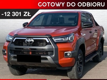 Toyota Hilux VIII Podwójna kabina Facelifting 2.8 D-4D 204KM 2023 Od ręki - Toyota Hilux Invincible 2.8 204KM | Podgrzewane tylne siedzenia!