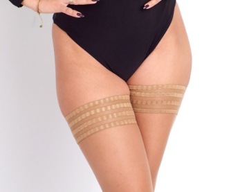 Итальянские чулки, модель Dynamic, нога естественного загара R-3/4