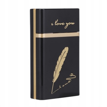 Портативный портсигар с перезаряжаемой зажигалкой