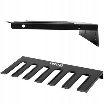 YATO METALOWA PÓŁKA NA ELEKTRONARZĘDZIA 6 GNIAZD