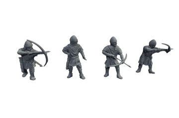 Unarmoured Archers - Medbury Miniatures