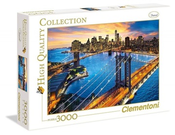 PUZZLE 3000 EL NEW YORK MOST CLEMENTONI 33546
