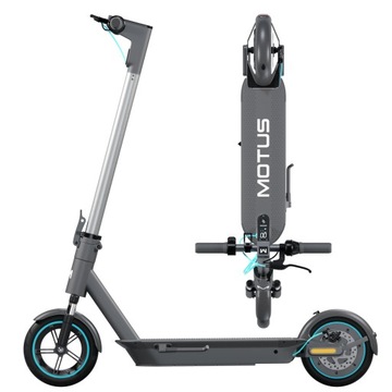 Hulajnoga elektryczna Motus Scooty 10 Plus 2022 aplikacja dwa amortyzatory