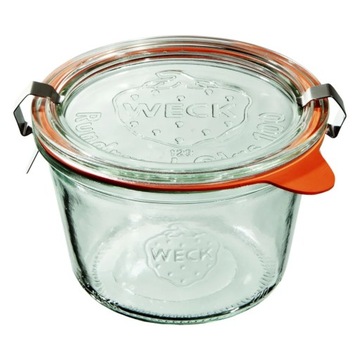 SŁOIK TULIP z POKRYWKĄ USZCZELKĄ 370ml Weck 6 szt.