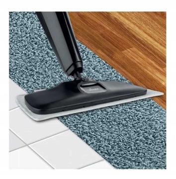 Mop parowy Vileda Steam Plus XXL-2x wkład z mikrofibry+nakładka do dywanów