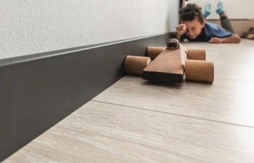 LISTWA PRZYPODŁOGOWA ESPUMO 205 VOX ANTRACYT MAT