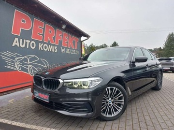 BMW Seria 5 G30-G31 Limuzyna 530i 252KM 2019 BMW Seria 5 Sport X-Drive Navi Kamera Skora As..., zdjęcie 1