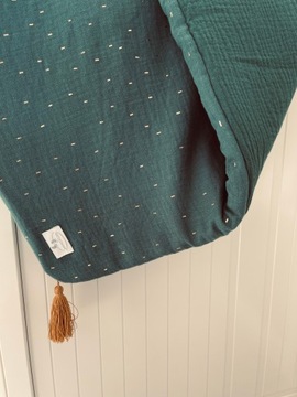 POŚCIEL MUŚLIN Muślinowa 70/100 zielony