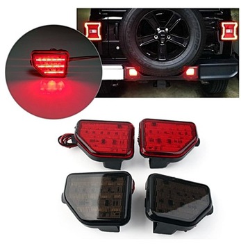 Tylne czerwone lampy led przeciwmgielne do Jeep Wrangler JL