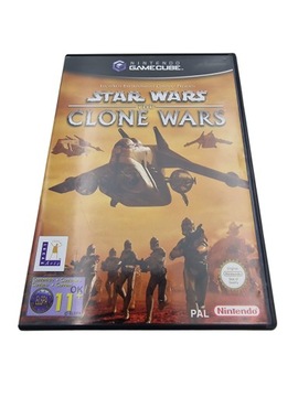 NINTENDO GAMECUBE STAR WARS THE CLONE WARS