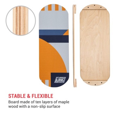 Trickboard Indoorboard Classic, мат + ролик