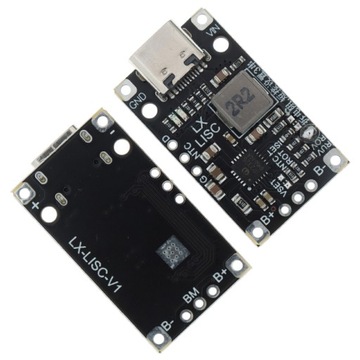 BMS Li-Ion QC зарядное устройство 15 Вт 2S USB-C балансир 8,4 В