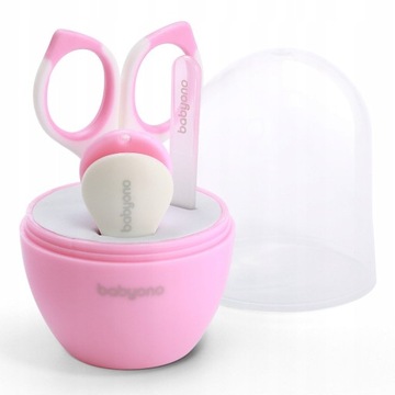 BABYONO ZESTAW KOSMETYCZNY DO PIELĘGNACJI PAZNOKCI DZIECI NOŻYCZKI 398/02