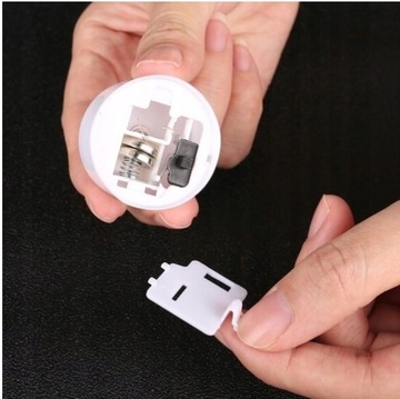 24 szt.Migoczące podgrzewacze LED zasilane pilotem