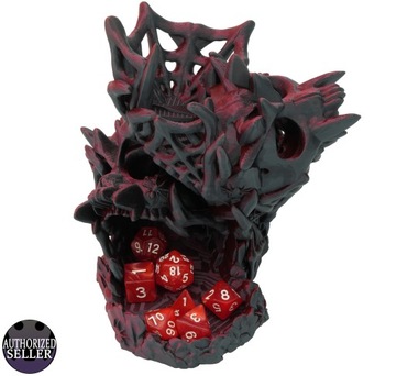 Średni koszmar - wieża do kości Cinderwing3D Nightmare Dice Tower Czerwony