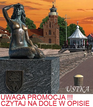 MAGNES NA LODÓWKĘ 3D USTKA SYRENKA