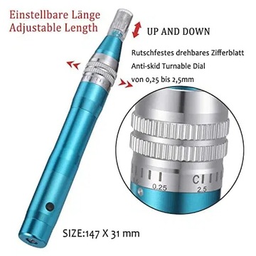 BOWKA elektryczne narzędzie Derma Pen Microneedlin