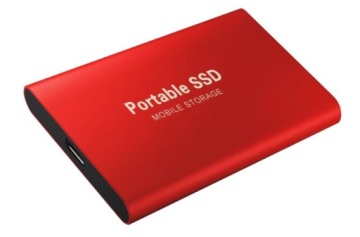 Fast Red Portable 1 TB SSD 30 г
