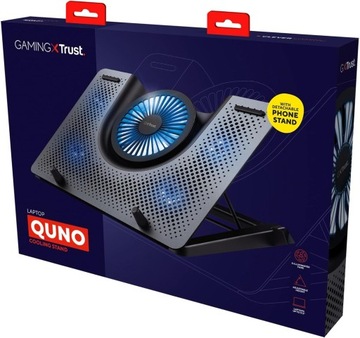 Trust 23581 GXT 1125 Quno Cooling Pad, охлаждающая подставка,