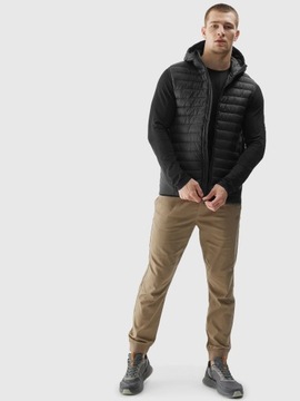 4F МУЖСКОЙ РУКАВ С КАПЮШОНОМ, ЖИЛЕТ НА ПУХЕ