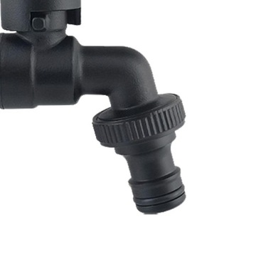 1 латунный смеситель для наружного использования. Простота в использовании.