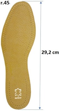 КОЖАНЫЕ СТЕЛКИ АНТИСЛАДКИЕ, размер 45