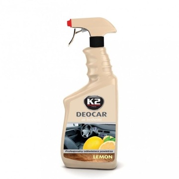 K2 DEOCAR ODŚWIEŻACZ POWIETRZA LEMON - 700ML